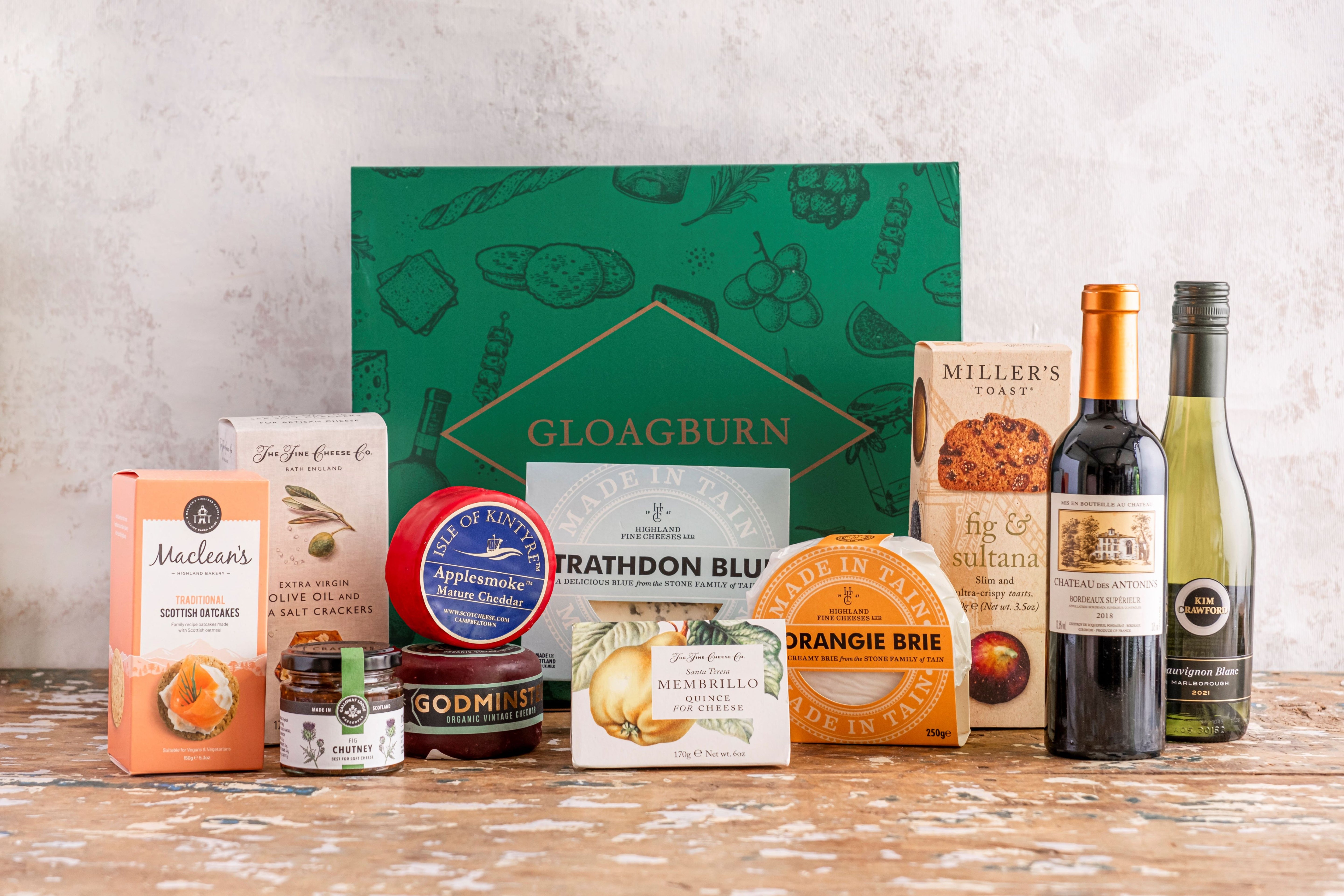 Deluxe Cheese & Wine Hamper