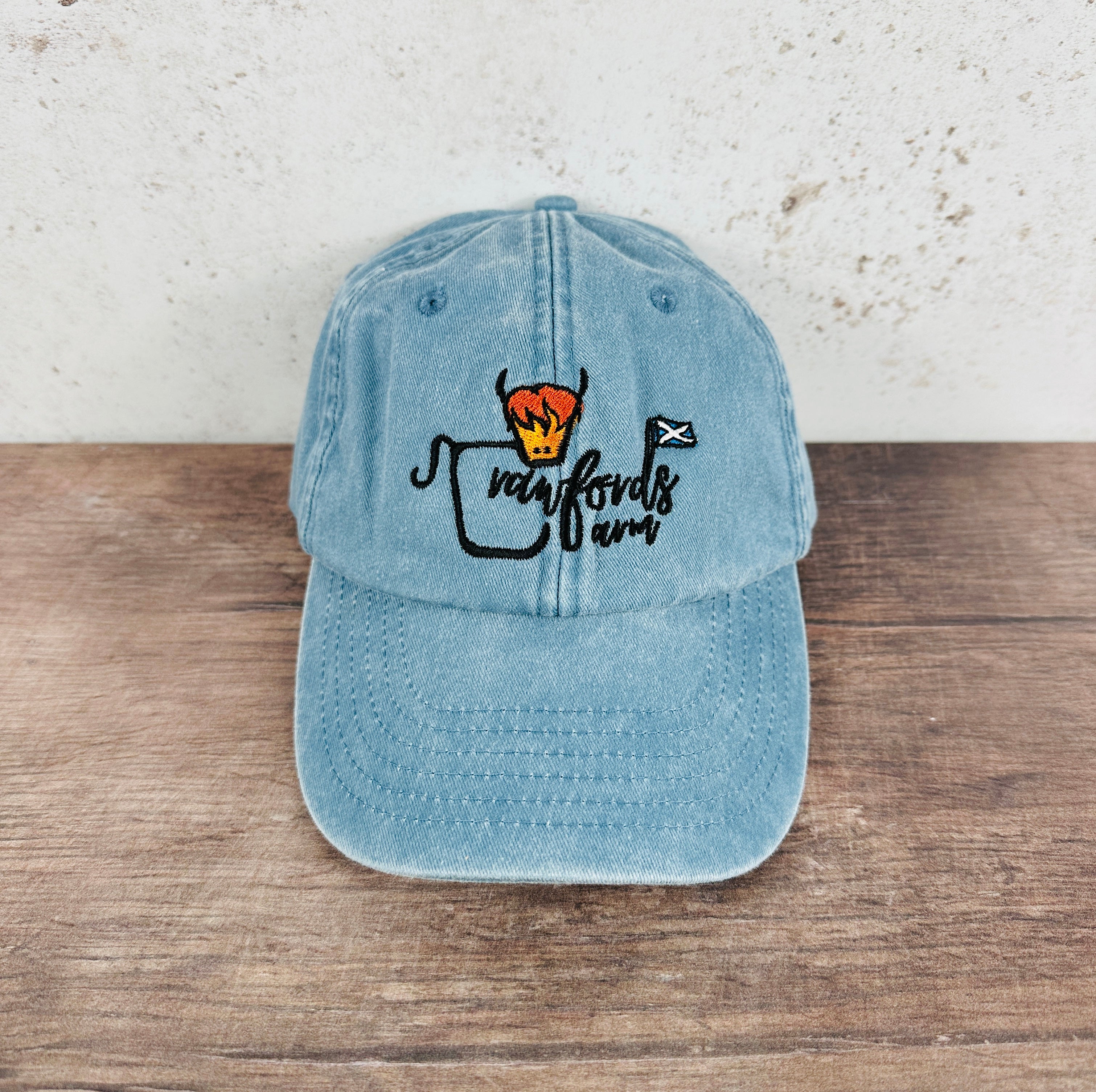 CrawfordsFarm Denim Blue Cap