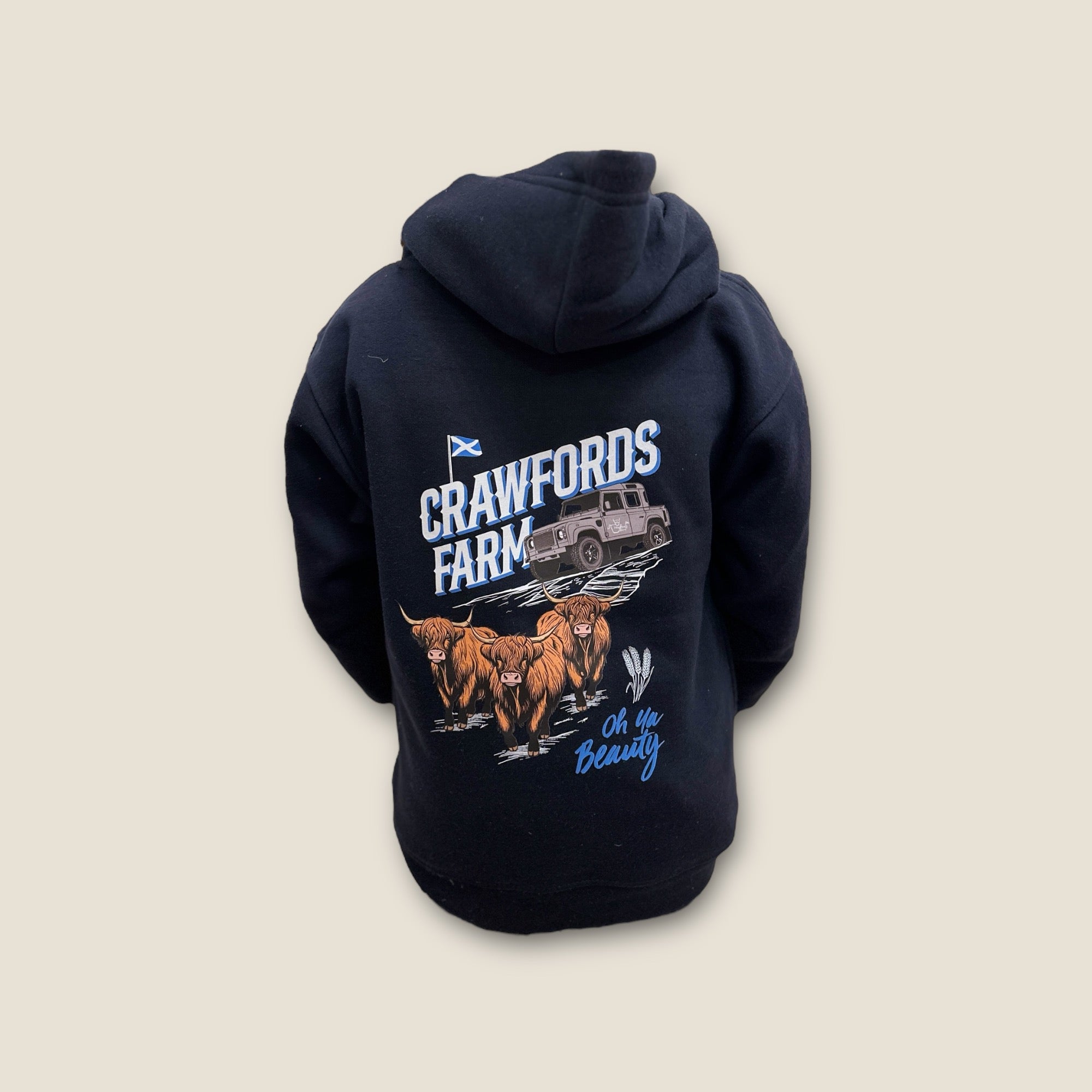 CrawfordFarm Kids Print Hoodie