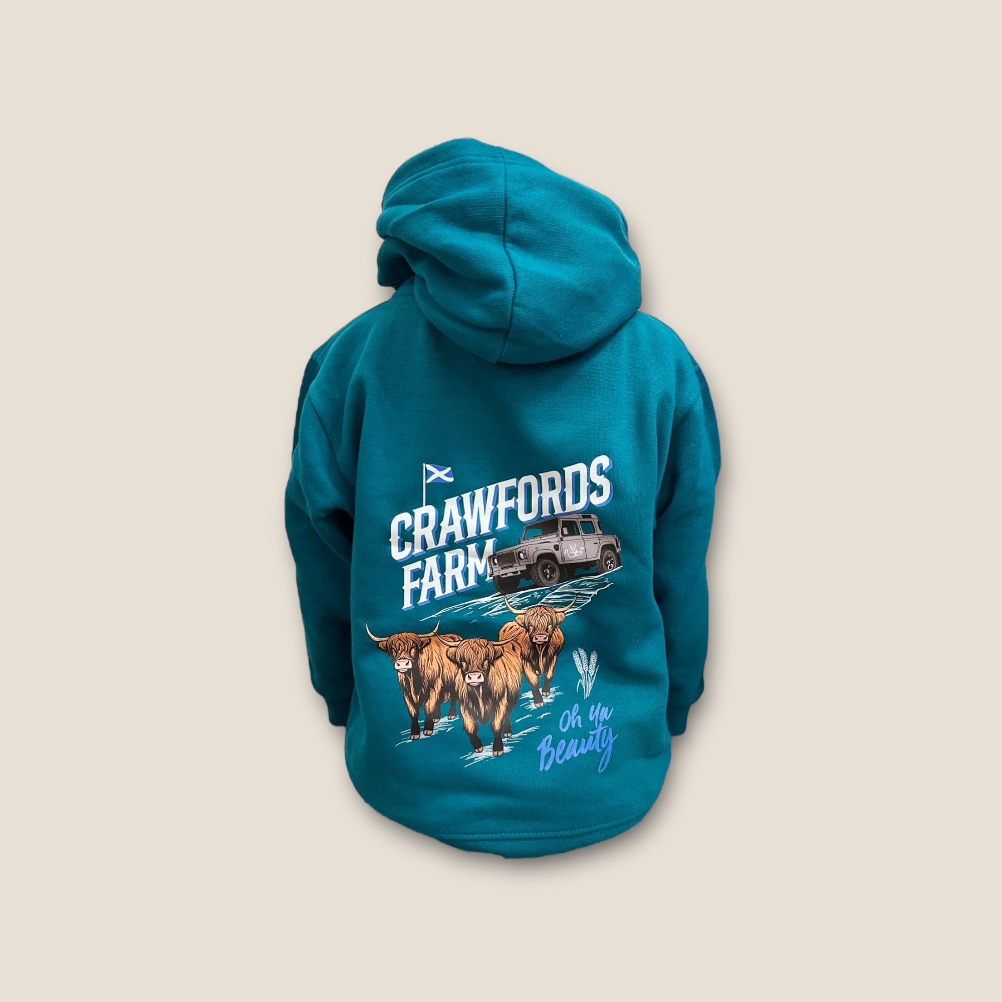 CrawfordFarm Kids Print Hoodie